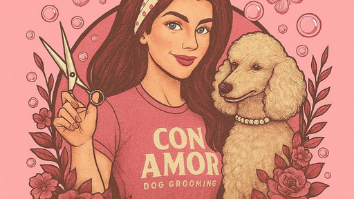 Con Amor Pet Grooming logo