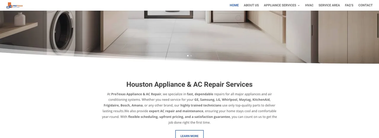 ProTexas Appliance & AC Repair cover