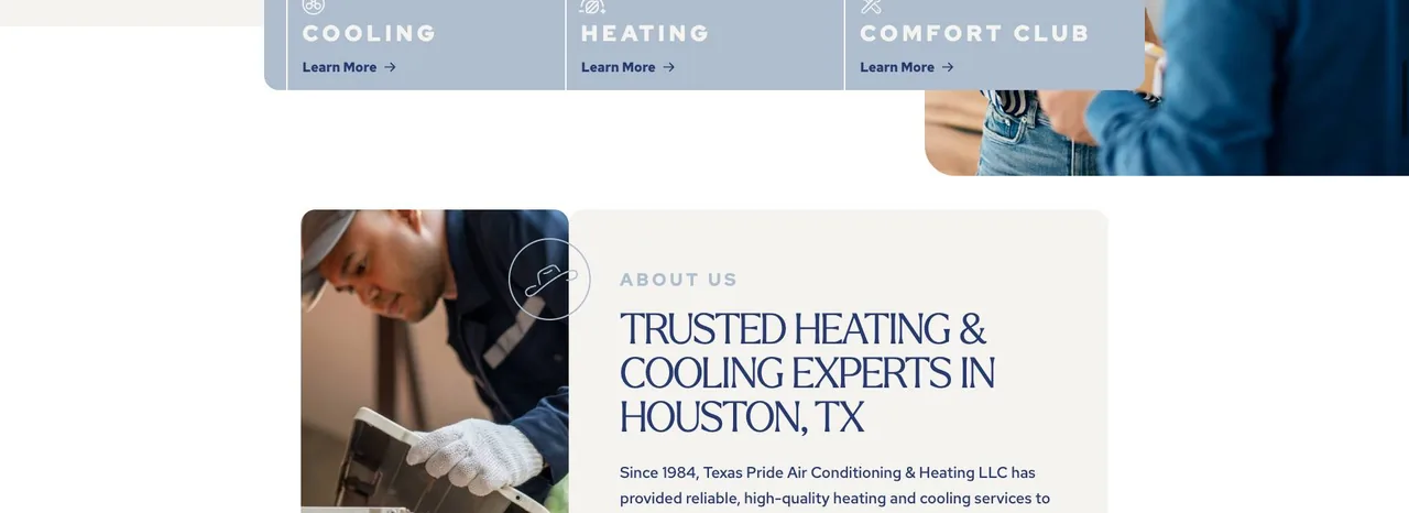 Texas Pride Air Conditioning & Heating LLC cover