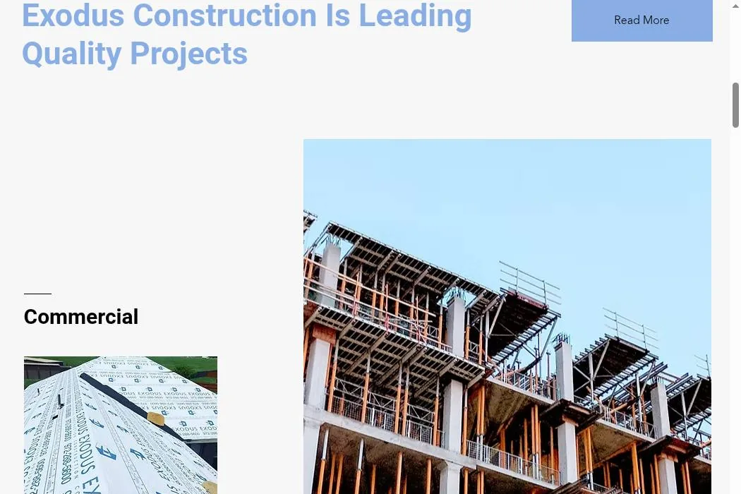 Exodus Construction cover