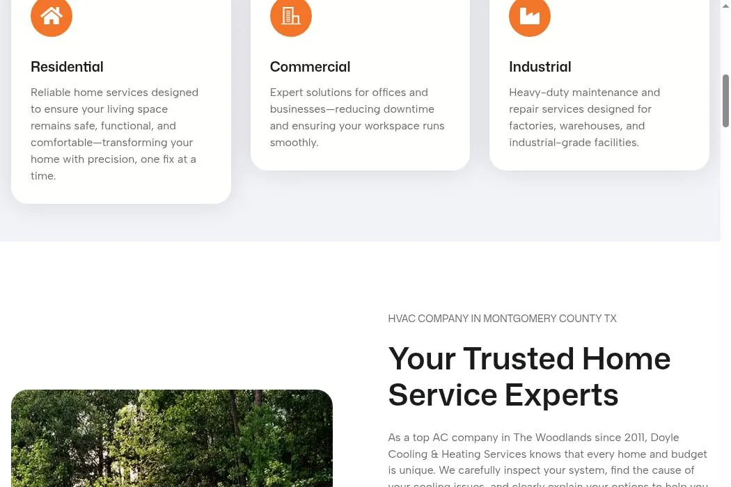 Doyle Cooling & Heating Services cover