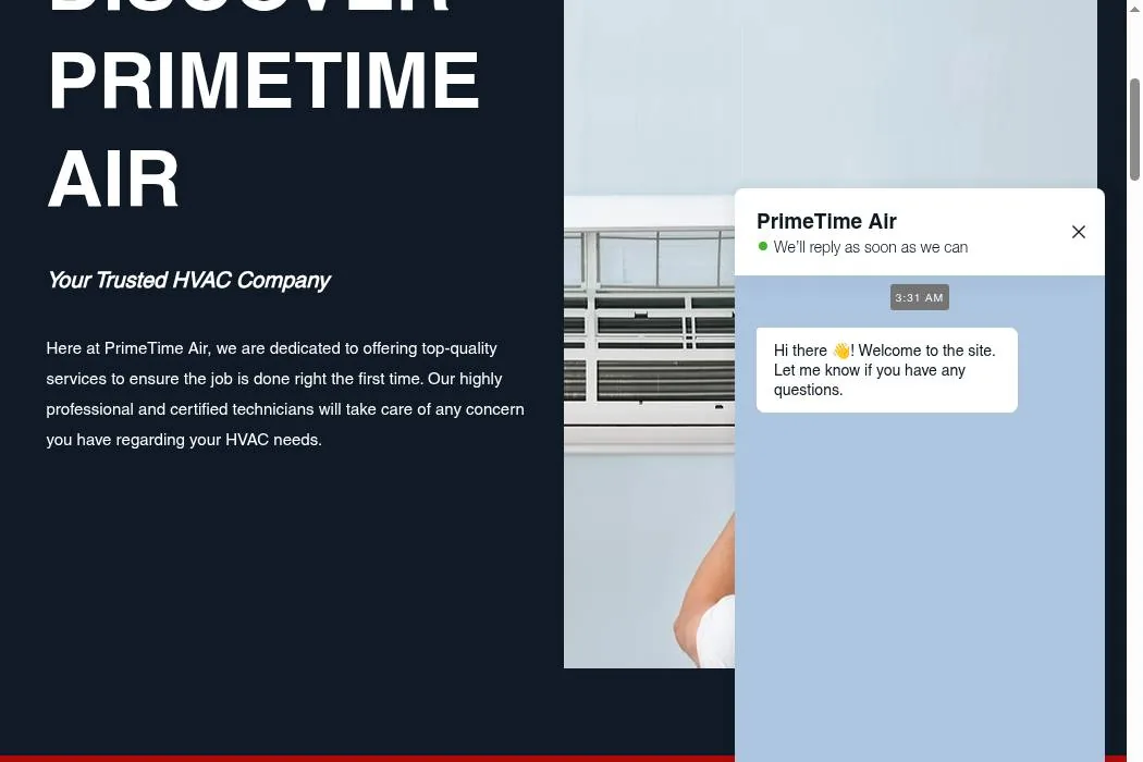 PrimeTime Air cover