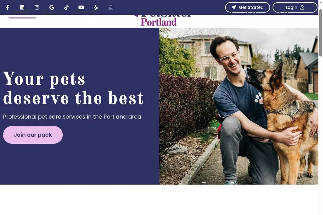 Pet Sitter Portland cover