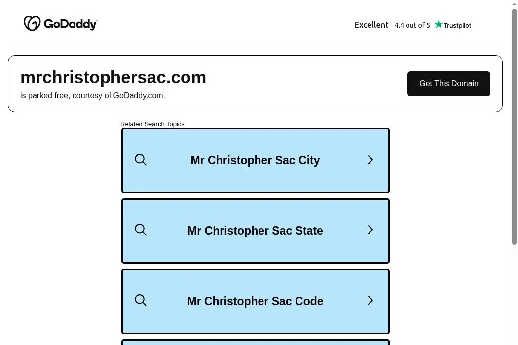 Mr Christopher Sac State University cover