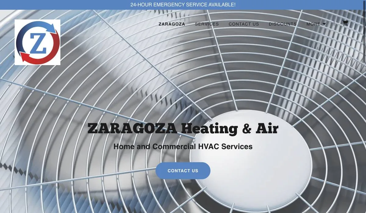 Zaragoza Heating & Air cover