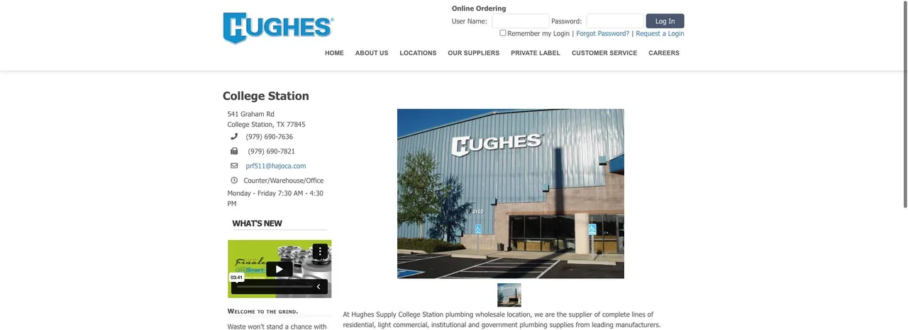 Hughes Supply cover