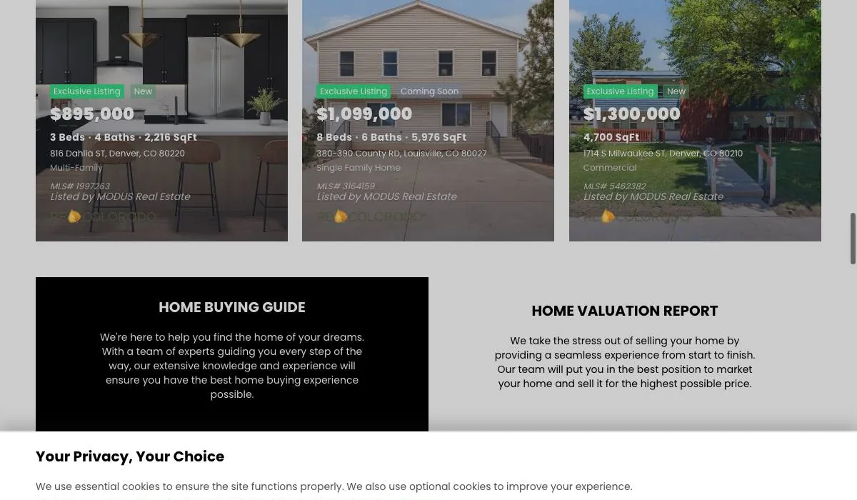 MODUS Real Estate cover