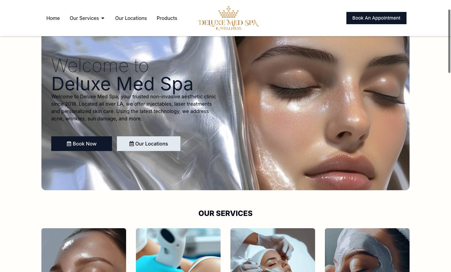 Deluxe Med Spa cover