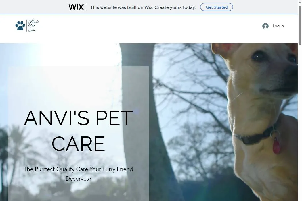 ANVI'S PET CARE cover
