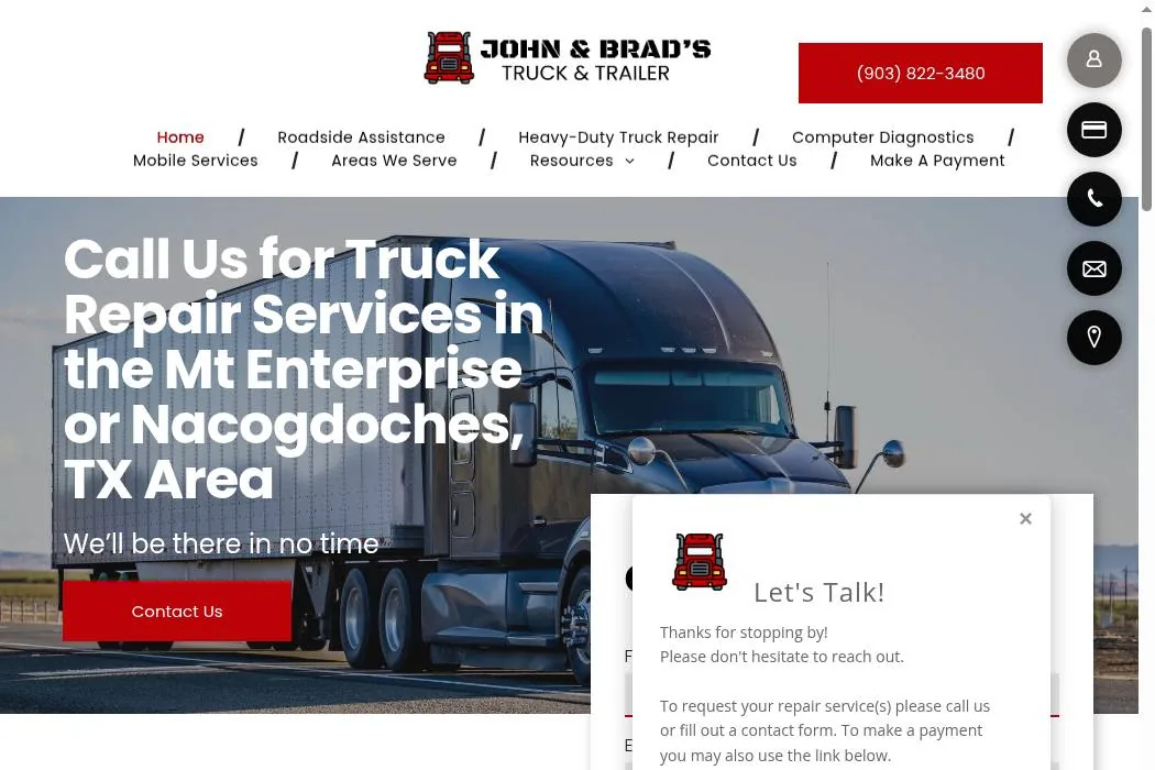 John & Brad’s Truck & Trailer cover