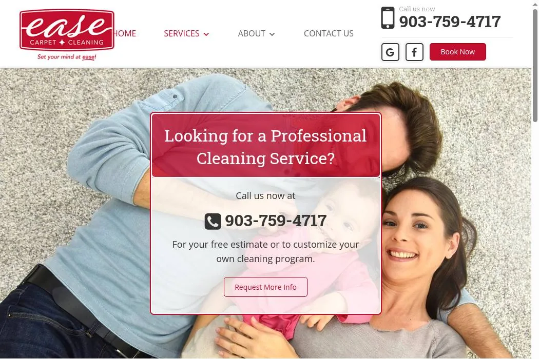 Ease Carpet Cleaning cover
