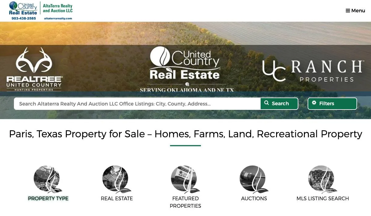 Altaterra Realty And Auction LLC cover