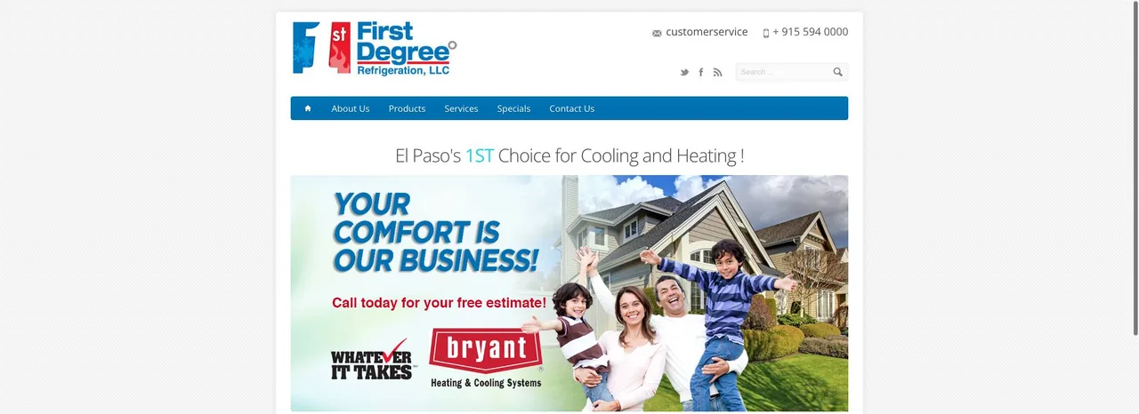 First Degree Refrigeration cover