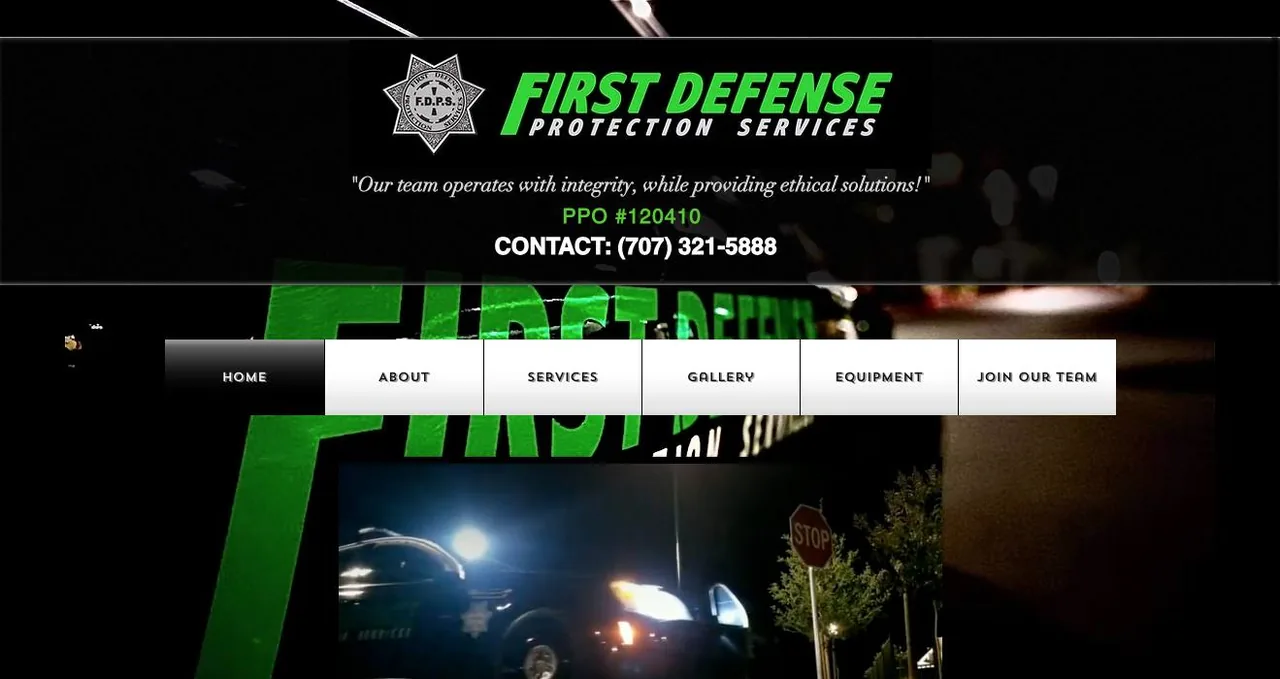 First Defense Protection Services cover