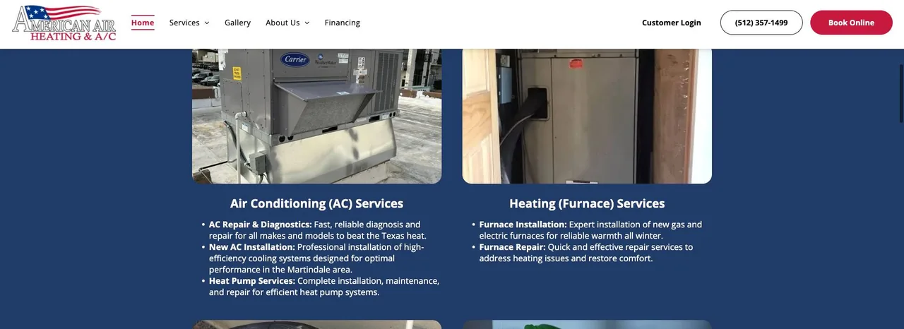 American Air Heating & A/C cover