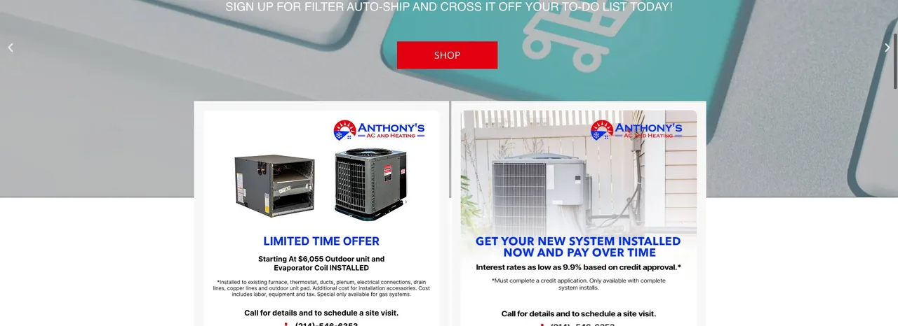Anthony’s AC and Heating cover