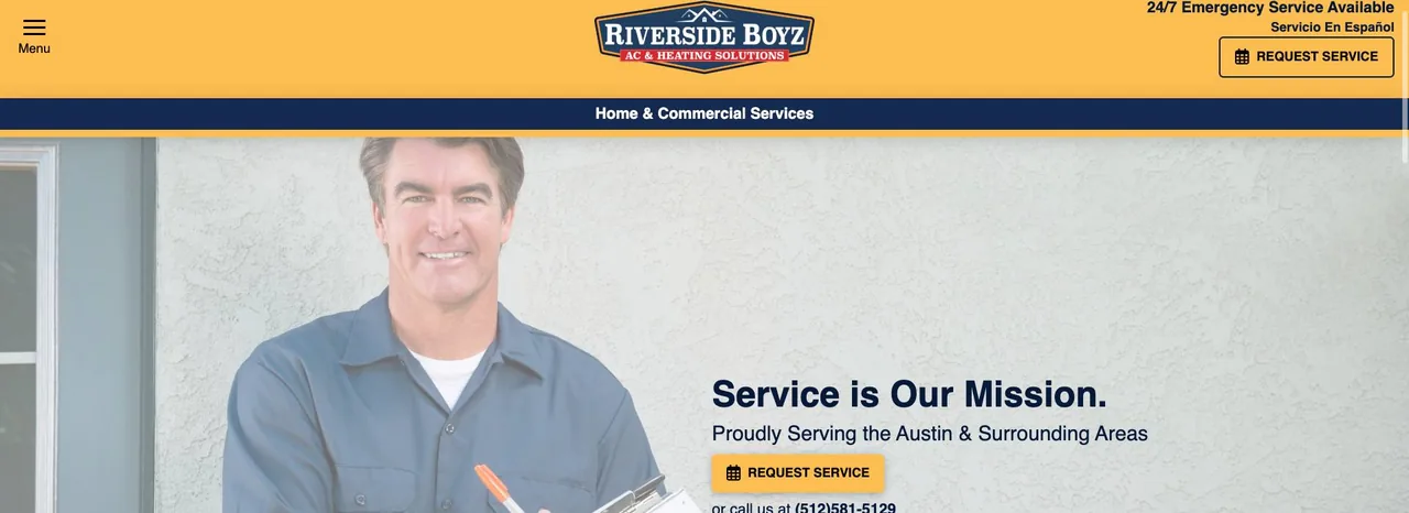 Riverside Boys AC & Heating Solutions cover