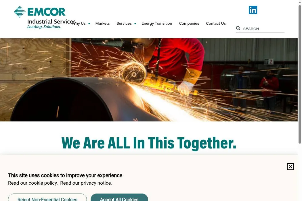 EMCOR Industrial Services, Inc. cover