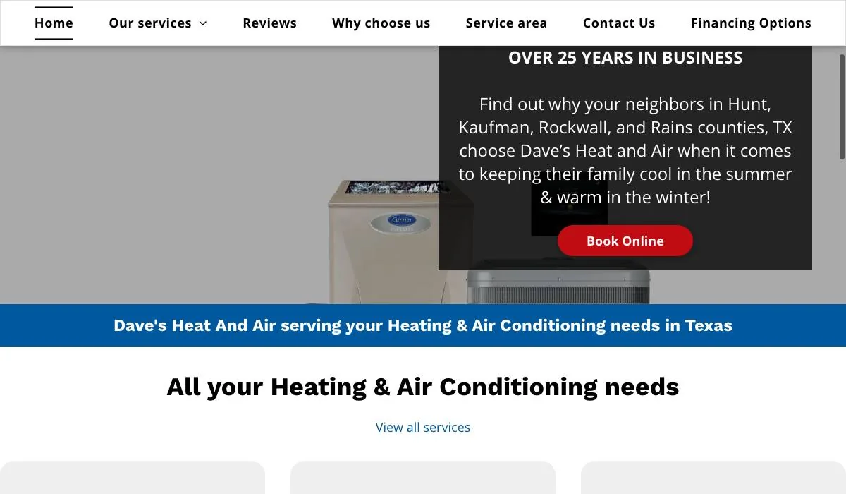 Dave's Heat & Air cover