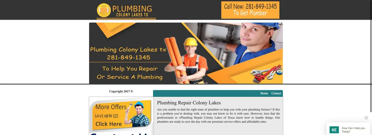 Plumbing Repair Colony Lakes cover