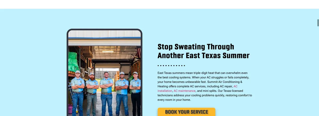 Summit Air Conditioning & Heating cover