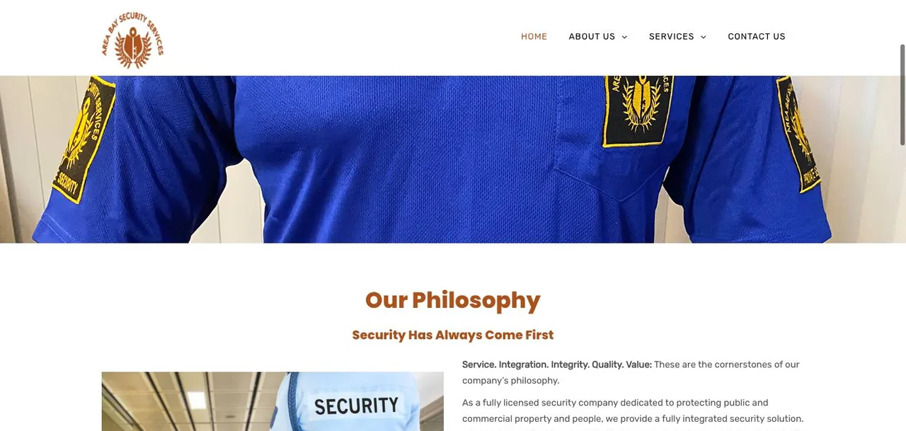 Area Bay Security cover