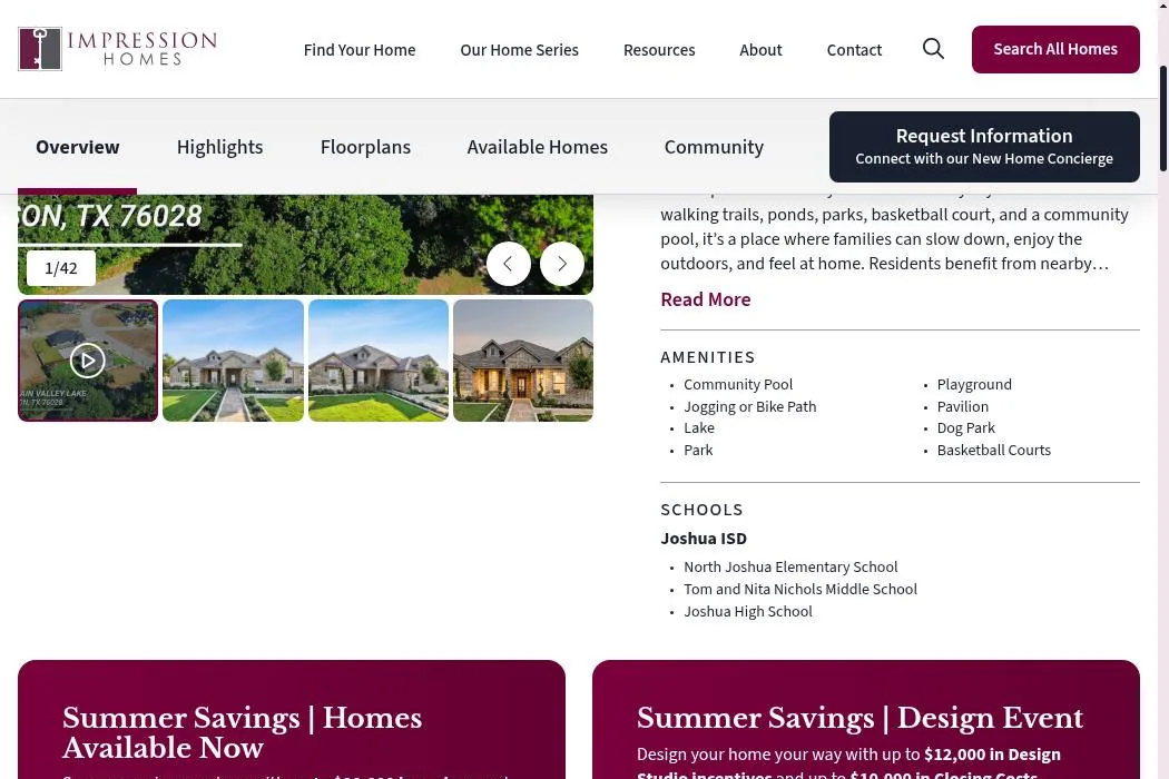 Impression Homes cover