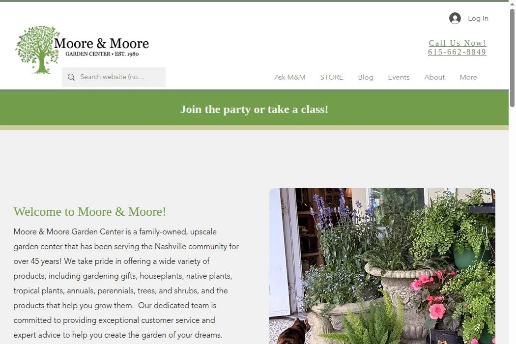 Moore & Moore Garden Center cover