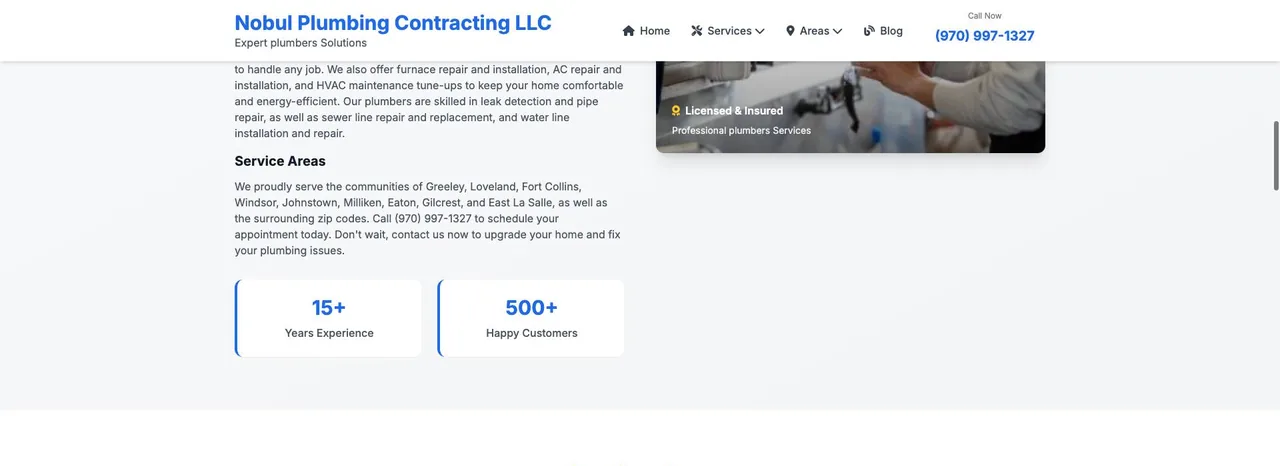 Nobul Plumbing Contracting LLC cover