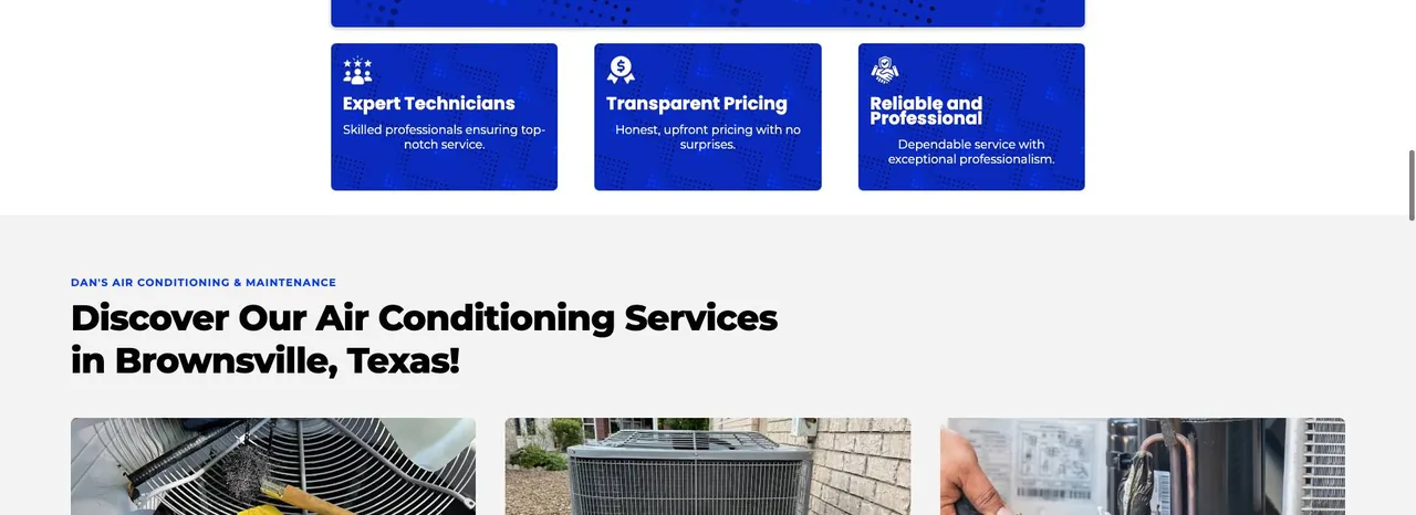 Dan's Air Conditioning & Maintenance cover