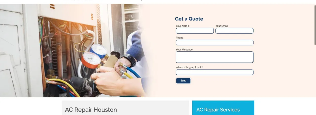 Houston Metro AC & Heating cover