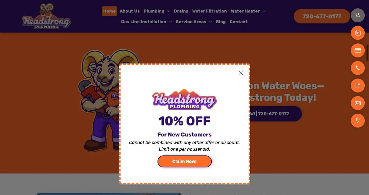 Headstrong Plumbing cover