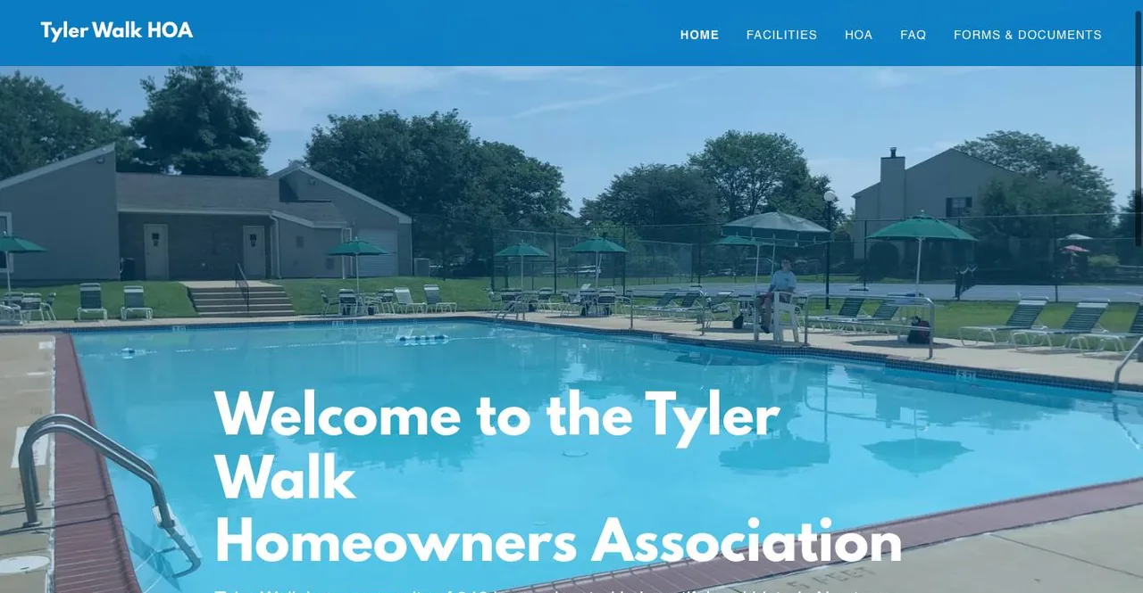 Tyler Walk Homeowners Association cover