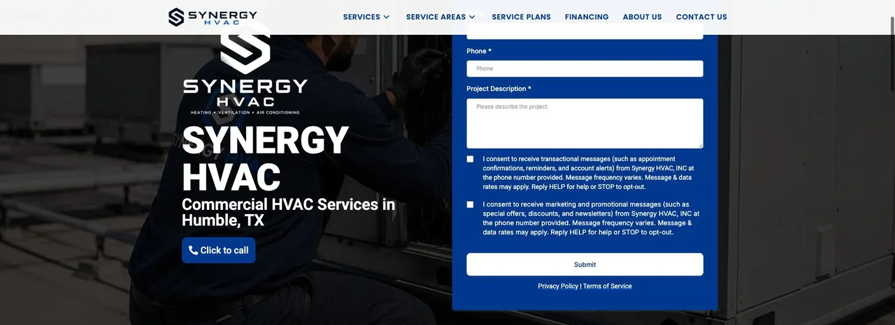 Synergy HVAC cover