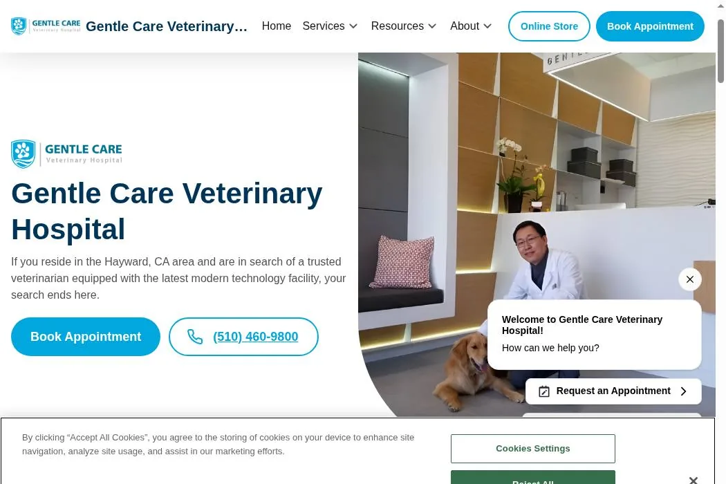 Gentle Care Veterinary Hospital cover