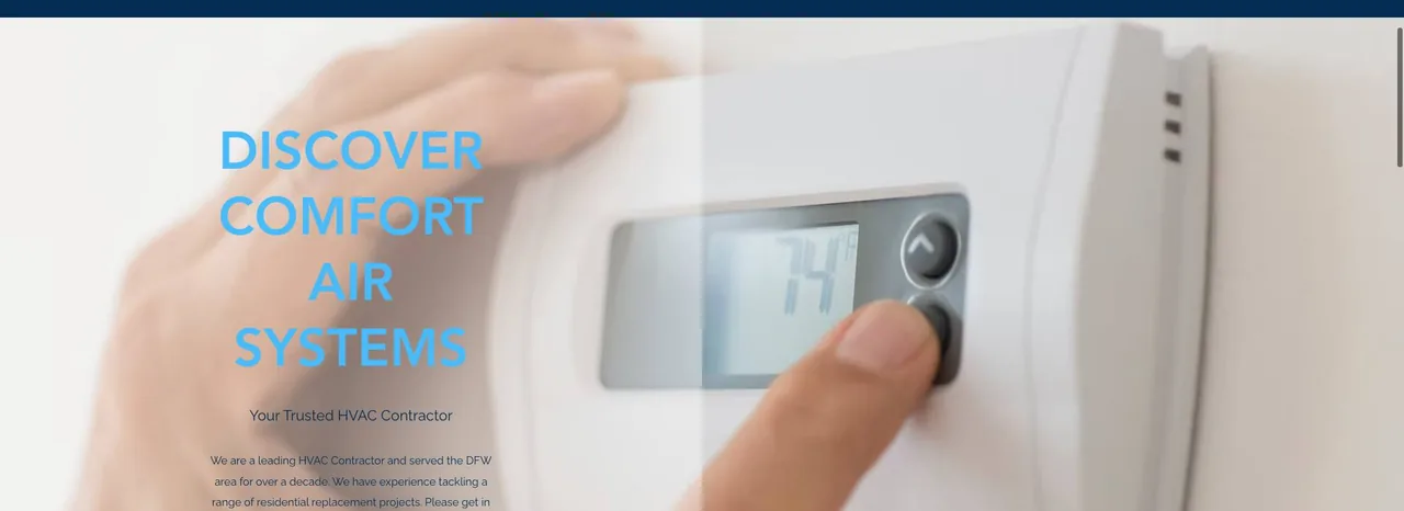 COMFORT AIR SYSTEMS cover