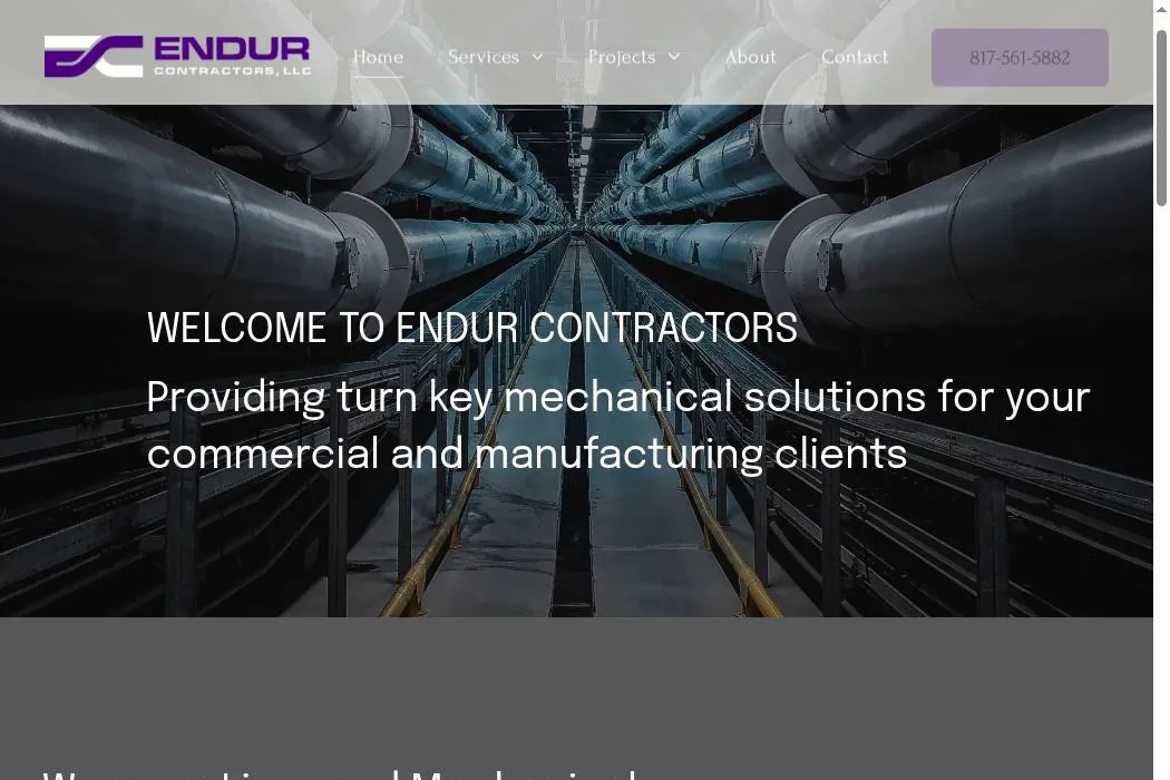 ENDUR Contractors, LLC cover