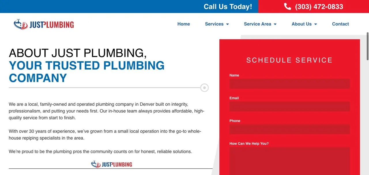 Just Plumbing cover