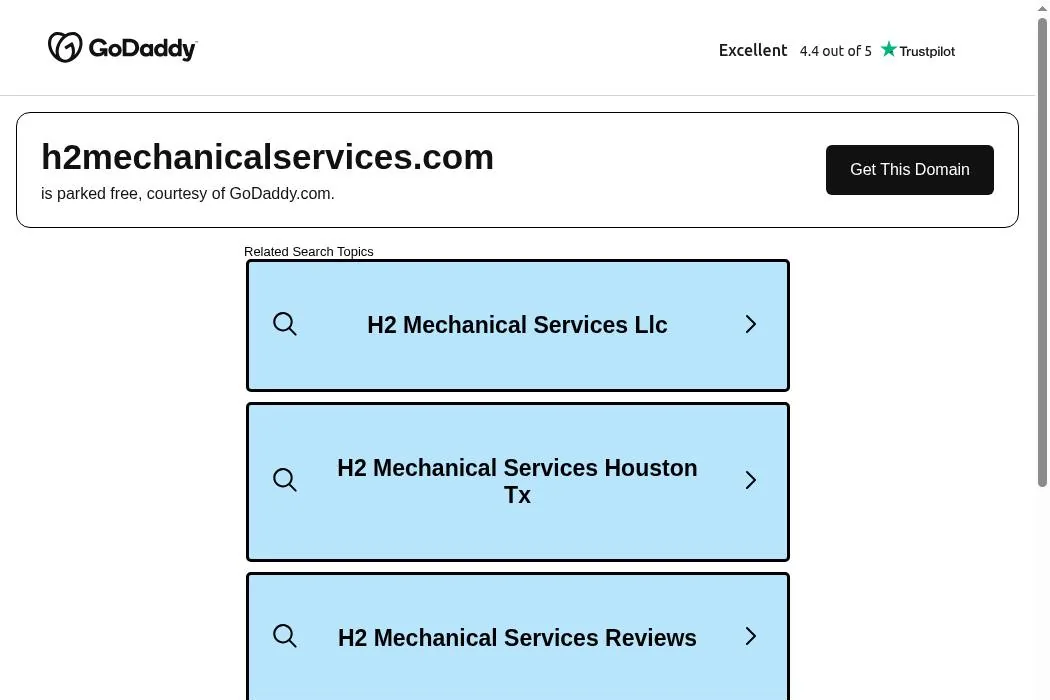 H2 Mechanical Services cover