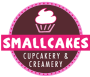 SmallCakes Cupcake and Creamery logo