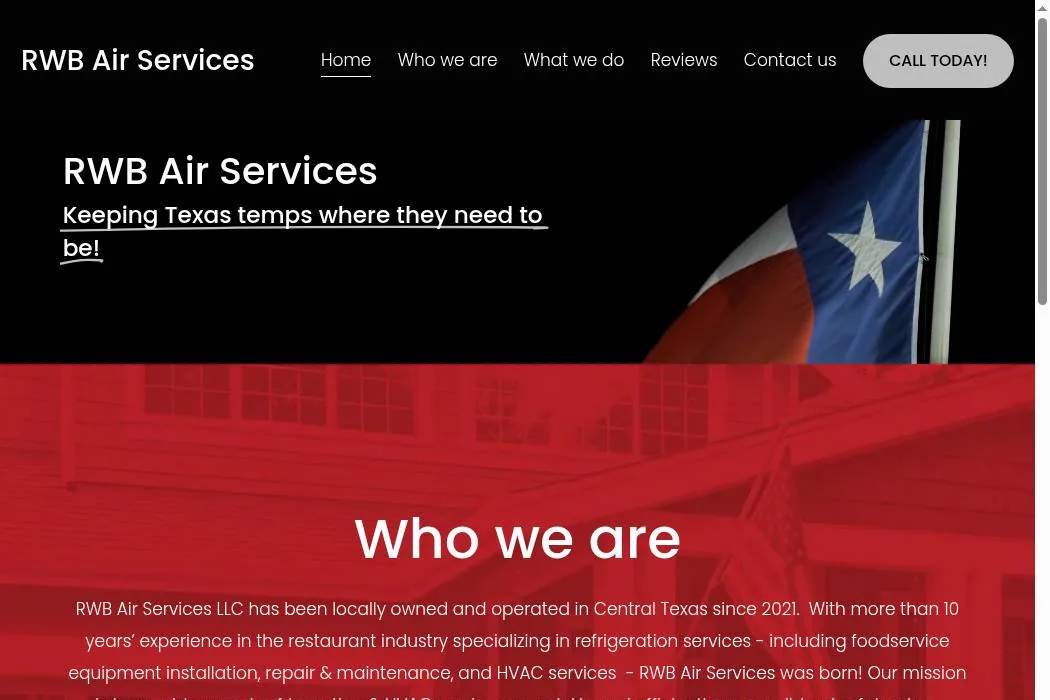 RWB Air Services LLC cover