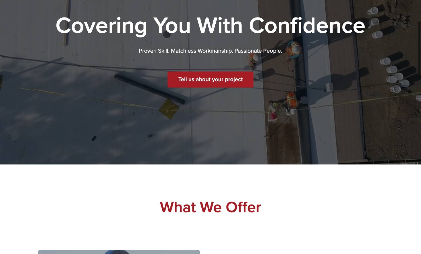 Restoration Roofing cover