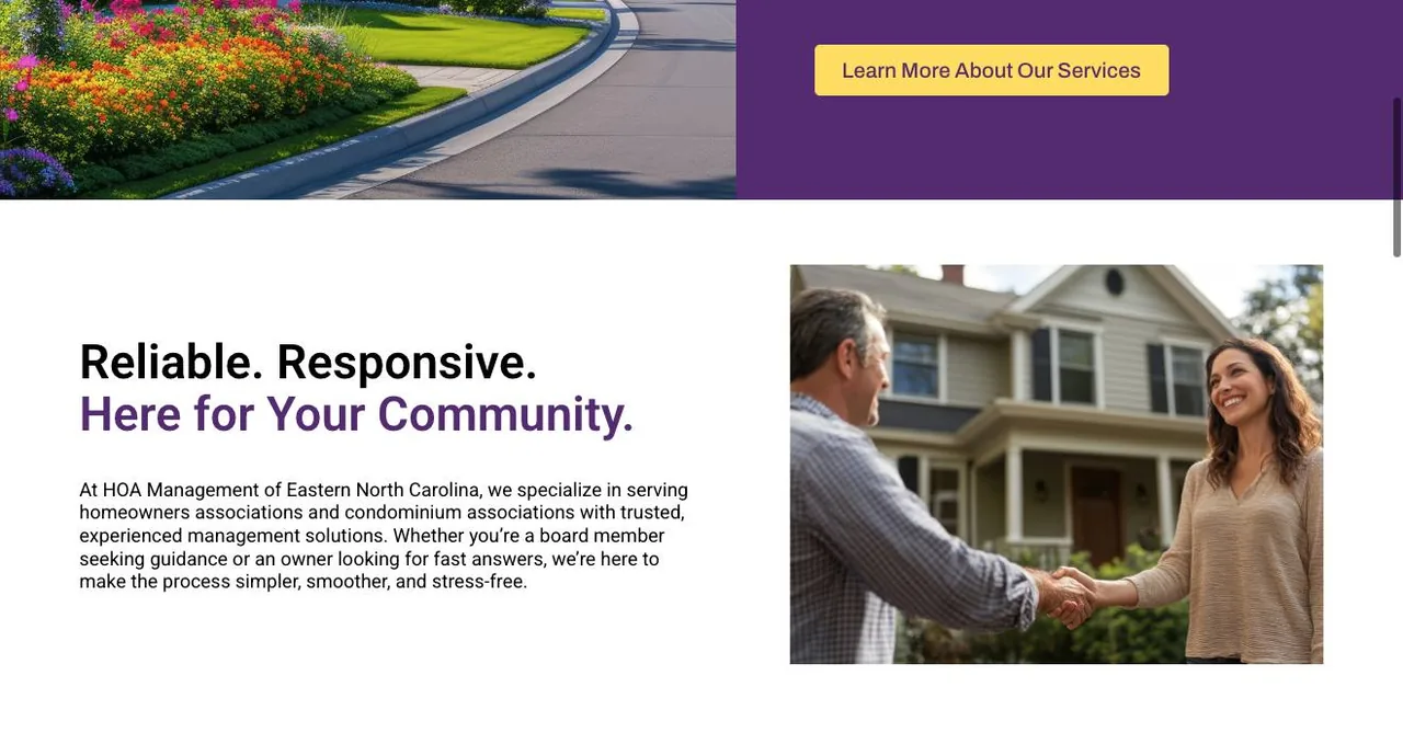HOA Management of Eastern North Carolina, Inc. cover