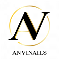 Anvi Nails logo