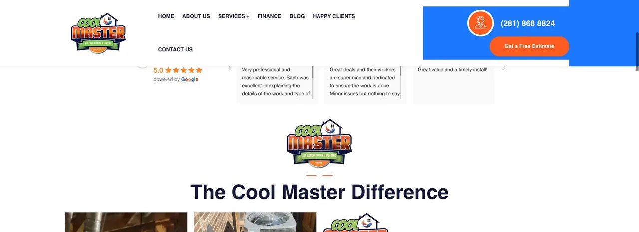 Cool Master Air-Conditioning & Heating LLC cover