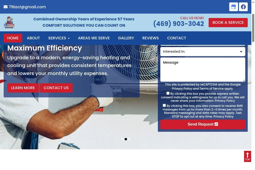 D&L Services Heating and Air LLC cover