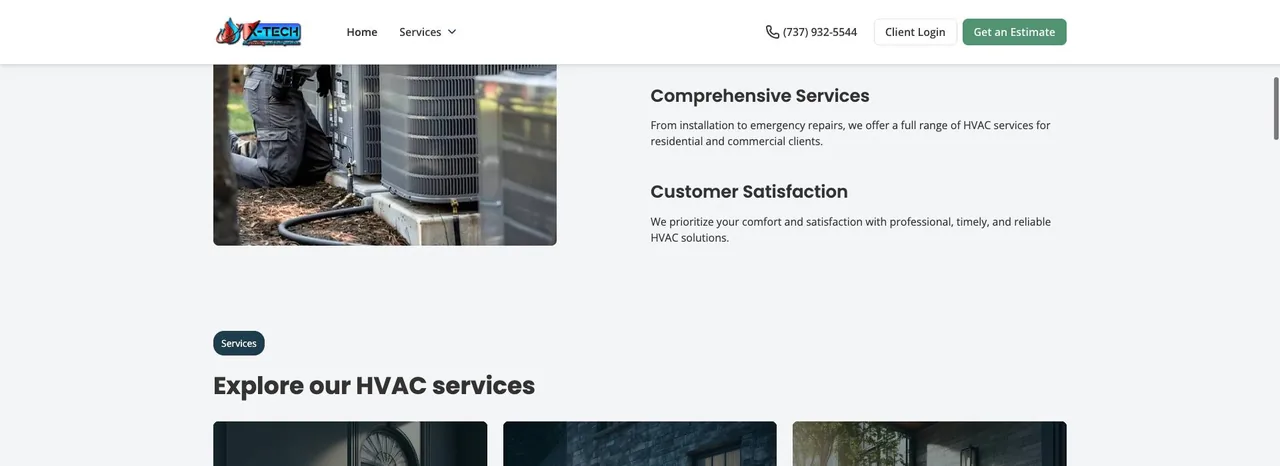X-Tech AirConditioning and Heating LLC cover