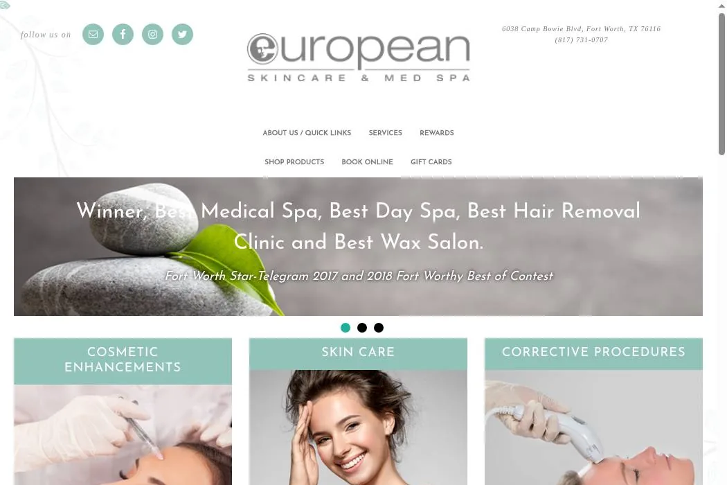 European Skincare & Med Spa cover