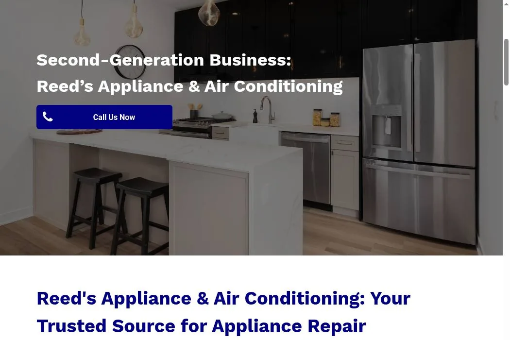 Reed's Appliance & Air Conditioning cover
