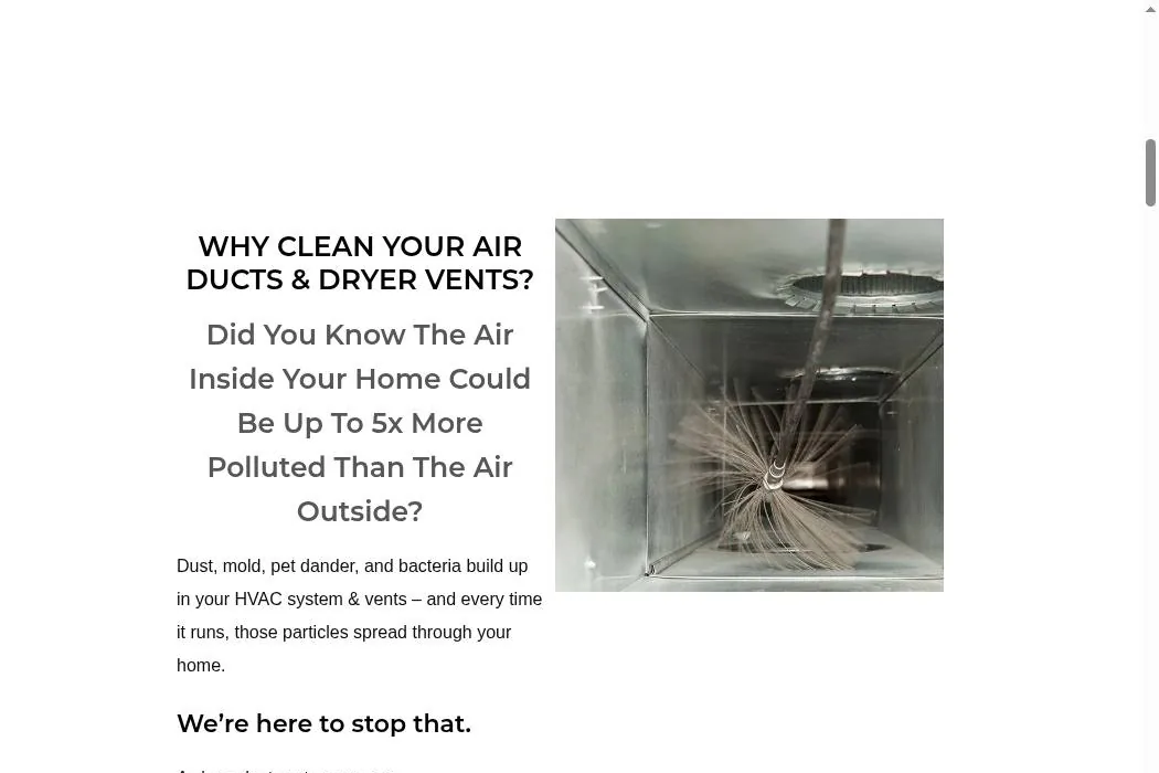 American Air Duct Cleaning Humble cover